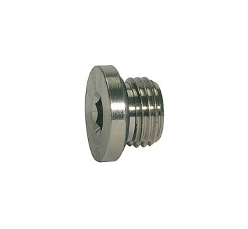 Stopper O-ring »value line«, G 1/2, Hexagonal socket 10 mm