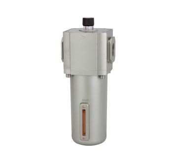 Mist oiler »G«, Metal container, Viewing tube, Size 600, G 3/4