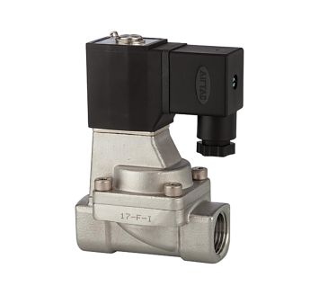 2/2-way solenoid valve NC, pilot operated, 230 V, 50 Hz