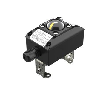 End position feedback aluminium, microswitch 12-250V AC/DC