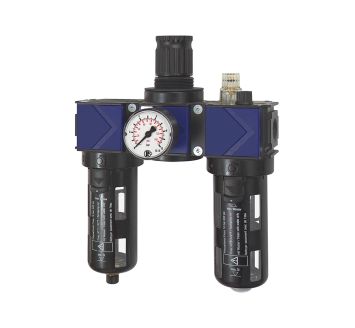 Service unit 3-part »variobloc«, Protective cage, Size 1, G 3/8