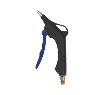 Blow gun, Plastic, with short nozzle, Nipple ID 7.2 - 7.8