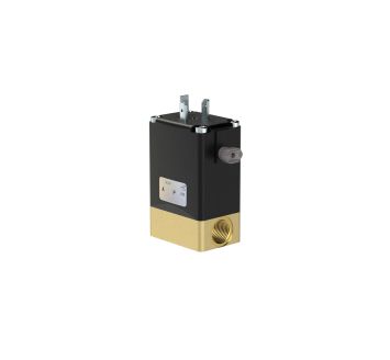 2/2-way solenoid valve, NC, G 1/4, PN 0-10, NBR, 230V AC