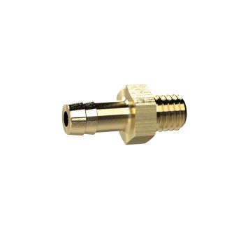 Screw-in hose connector, M3, for hose I.D. 3 mm, AF 5