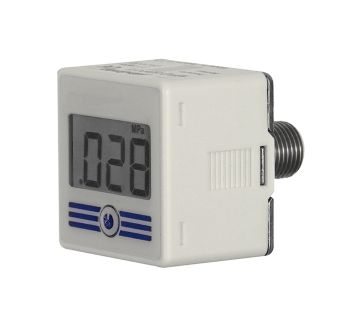 Digital pressure gauge, Background lighting, 0 - 10 bar, R 1/4 ET