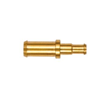 Straight reducing supports, for hose I.D. 4/3 mm, brass