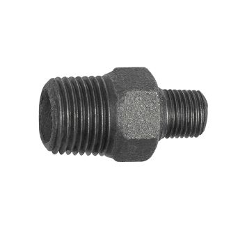 Double threaded nipple 245, reducing, R 1/2 ET, R 1/4 ET