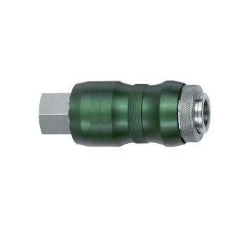 Safety coupling I.D. 7.8, Bi-Tec type, nickel-pl. brass, G 1/2 IT