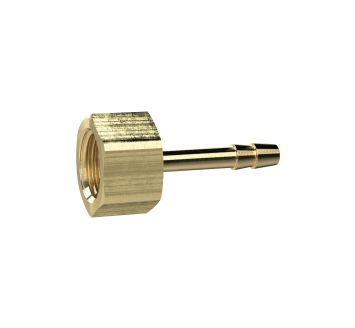 Screw-on hose connector, G 3/8, for hose I.D. 10 mm, AF 19