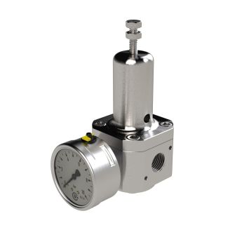 Stainless steel pressure regulator, 1.4404, G 3/4, 1.0 - 17 bar