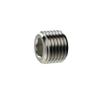 Locking screw, Hexagonal socket, without flange, M8x0.75