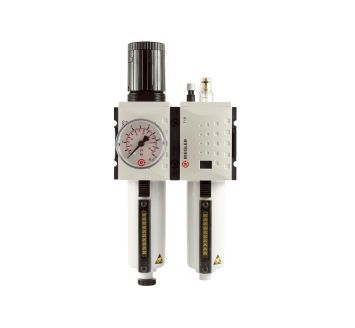 Service unit 2-part »FUTURA«, Metal, Size 2, G 1/2, 0.1-2, Semi