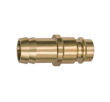 Plug-in connector for couplings I.D. 19, Brass, Sleeve I.D. 16