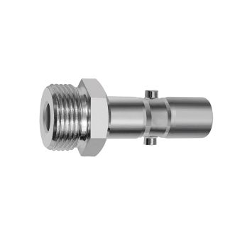 Nipple for couplings I.D. 11, Heavy-duty series, Steel, G 3/8 ET