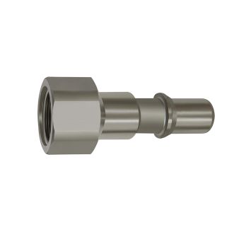 Nipple f. couplings I.D. 8, ISO 6150 C, Stainless steel, G 1/8 IT