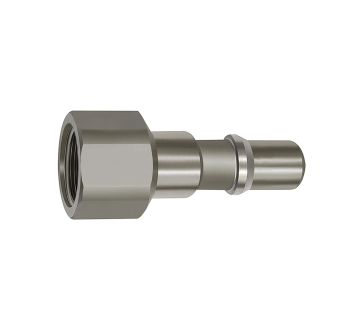 Nipple f. couplings I.D.11, ISO 6150 C, Stainless steel, G 3/8 IT