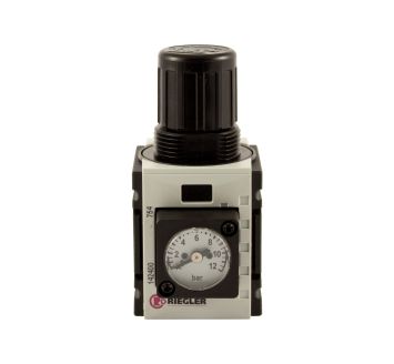 Pressure regulator »FUTURA-mini«, compact pressure gauge, G 1/4