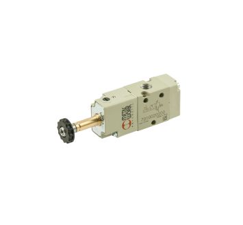 3/2-way valve, electropneumatic, monostable, G 1/8, NO