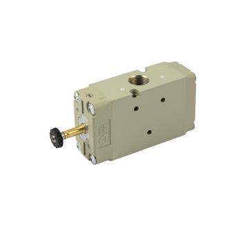 3/2-way valve, electropneumatic, monostable, G 1/2, NC