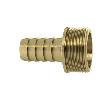 1/3 Tube fitting G1/2x13 taper seat, with collar, CH type, Brass