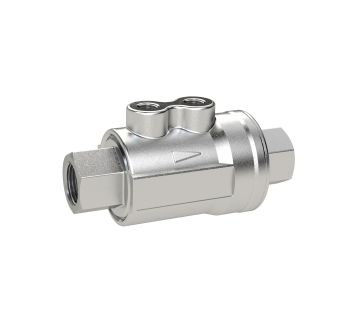 Coaxial valve pneumat. actuated, single-acting NO, FKM, Rp 1/2