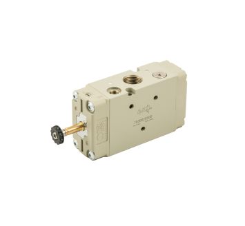 3/2-way valve, electropn., ext. control air, mono., G 1/2, NC