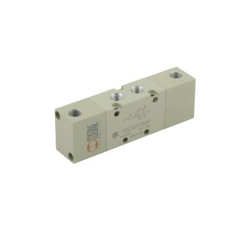5/2-way valve low temp., pneumatic, bistable, connection G 1/8