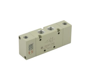 5/2-way valve low temp., pneumatic, bistable, connection G 1/4