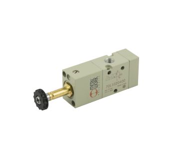 3/2-way valve low temperature, electropn., monostable, G 1/8, NC