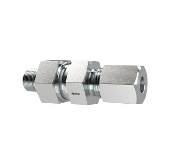 Non-return valve, G3/8o., Pipe ext. Ø12, PN max.250, galv. steel