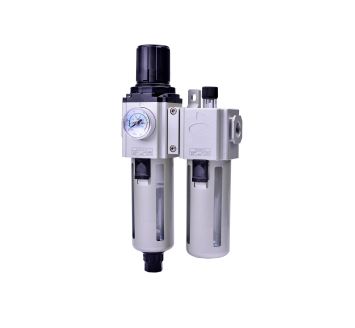 Service unit 2-part »GA«, PC container, 5 µm, Size 300, G 1/2