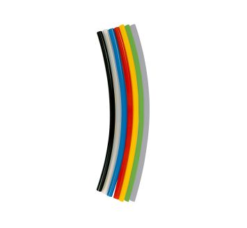 Polyethylene hose, Hose ø 5x1 mm, blue, Roll of 25 m