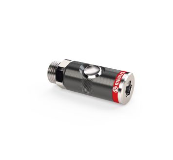 Pushbutton safety coupling I.D. 7.4, G 3/8 ET