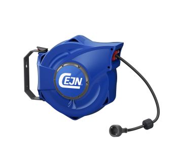 Electrical cable reeler, 3x1.5 mm², max. 240 V, max. 10 Amps, 10m
