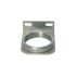 Mounting bracket made of stainless steel 1.4401 with nut M50x1.5