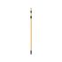 Aluminium telescoping rod incl. fastening, 3 x 120 cm