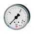 Standard pressure gauge, rear centric, G 1/8, 0 - 10 bar, Ø 40