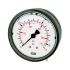 Glycerine pressure gauge, rear centric, G 1/4, -1 / 0 bar, Ø 63