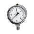 Pressure gauge, CrNi steel safety design, G 1/4, 0 - 25 bar, Ø 63