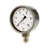 Pressure gauge, CrNi steel, radial bottom, G 1/4, -1/0 bar, Ø 63