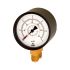 Differential pressure gauge, parallel, 2 x G 1/2, 0-2.5 bar, Ø100