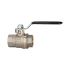 Ball valve standard design, black steel lever, IT/IT, G 1/4