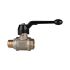 Ball valve heavy duty design, Manual lever, IT/ET, G/R 1