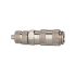 Quick-connect coupling I.D. 2.7, nickel-plated brass, Hose 4x3