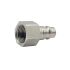 Nipple for I.D. 7.2 - 7.8, Stainless steel 1.4305, G 1/4 IT