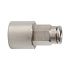 Straight push-in fitting »metallica« G 3/8 i., hose exterior Ø 12