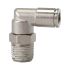 Push-in L-fitting »metallica« rotating, R 1/4 o., hose ext. Ø 6