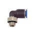 Push-in L-fitting »Blue Series«, rotating, G 3/8 o.