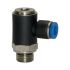 Push-in L-fitting »Blue Series«, rotating, G 1/4 o.