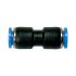 Straight push-in connector »Blue Series«, for hose exterior Ø 6